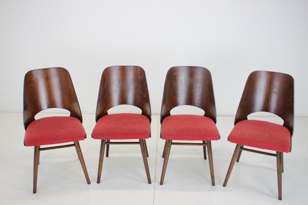 Dining Chairs by Oswald Haerdtl from Thonet, Czechoslovakia, 1960s, Set of 4-TZ-1431427