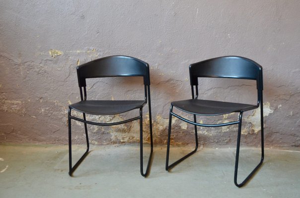 Dining Chairs by Paolo Favaretto for Airborne, 1980s, Set of 2-AIU-1445240