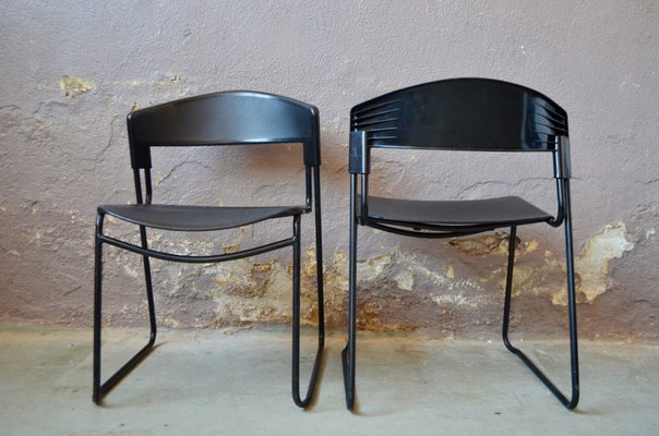 Dining Chairs by Paolo Favaretto for Airborne, 1980s, Set of 2-AIU-1445240