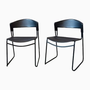 Dining Chairs by Paolo Favaretto for Airborne, 1980s, Set of 2-AIU-1445240