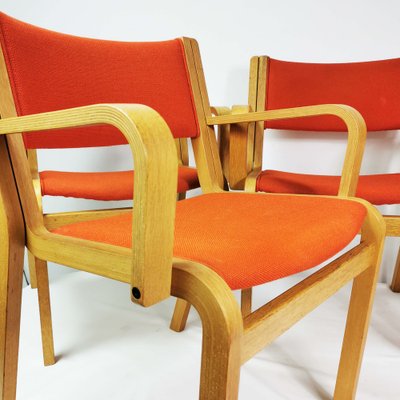 Dining Chairs by R. Thygesen & J. Sorensen for Magnus Olsen, Denmark, 1970s, Set of 4-ZTG-1294986