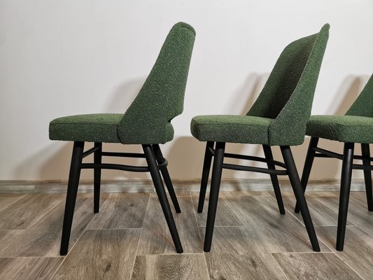 Dining Chairs by Radomir Hoffman for Ton, 1950s, Set of 4-QJA-1730484