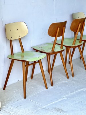 Dining Chairs by Ton, 1960s, Set of 4-ALG-2022441