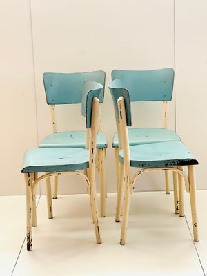 Dining Chairs by Ton, 1960s, Set of 4-ALG-1432045