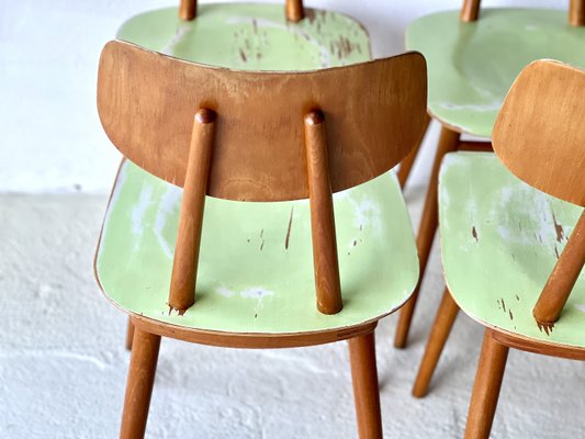 Dining Chairs by Ton, 1960s, Set of 4-ALG-2022441