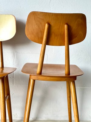 Dining Chairs by Ton, 1960s, Set of 4-ALG-2017556