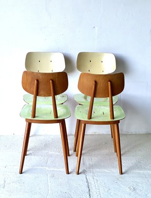 Dining Chairs by Ton, 1960s, Set of 4-ALG-2022441