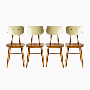 Dining Chairs by Ton, 1960s, Set of 4-ALG-2017556