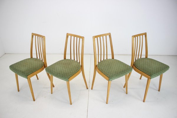 Dining Chairs by Ton, Czechoslovakia, 1970s, Set of 4-TZ-1431429