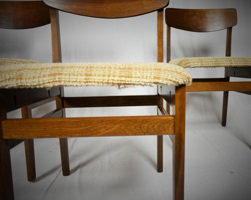 Dining Chairs, Czechoslovakia, 1960s, Set of 4-TZ-866940