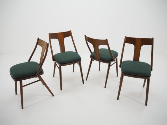 Dining Chairs, Czechoslovakia, 1960s, Set of 4-TZ-1232001