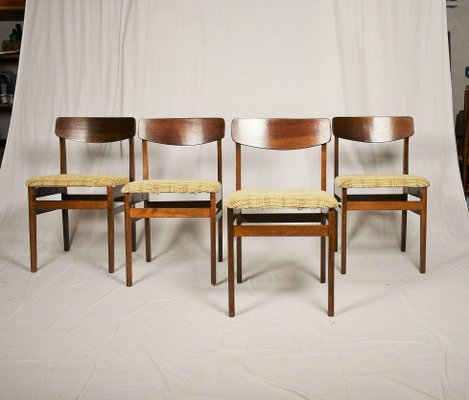 Dining Chairs, Czechoslovakia, 1960s, Set of 4-TZ-866940