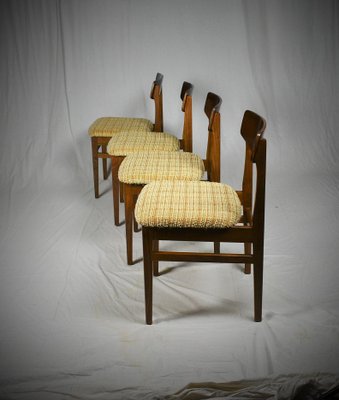 Dining Chairs, Czechoslovakia, 1960s, Set of 4-TZ-866940