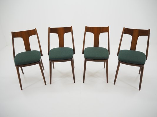 Dining Chairs, Czechoslovakia, 1960s, Set of 4-TZ-1232001