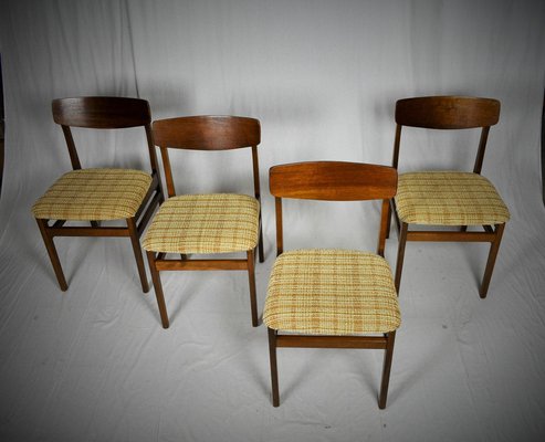 Dining Chairs, Czechoslovakia, 1960s, Set of 4-TZ-866940