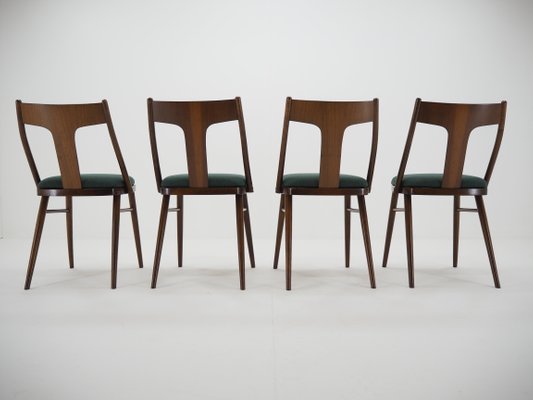 Dining Chairs, Czechoslovakia, 1960s, Set of 4-TZ-1232001