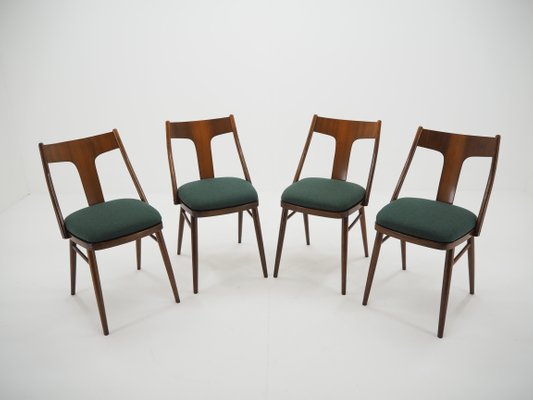 Dining Chairs, Czechoslovakia, 1960s, Set of 4-TZ-1232001