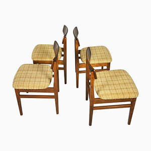 Dining Chairs, Czechoslovakia, 1960s, Set of 4-TZ-866940