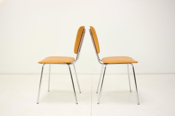 Dining Chairs, Czechoslovakia, 1970s, Set of 4-TZ-1329344