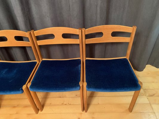 Dining Chairs from Asko, Finland, 1960s, Set of 4-VQM-1780459