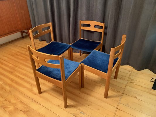 Dining Chairs from Asko, Finland, 1960s, Set of 4-VQM-1780459