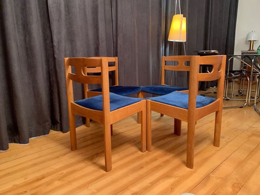 Dining Chairs from Asko, Finland, 1960s, Set of 4-VQM-1780459