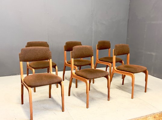 Dining Chairs from Cantieri Carugati, 1960s, Set of 6-IEW-1704676