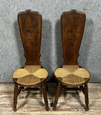 Dining Chairs from Gallé Emile, 1904-MWB-1782015