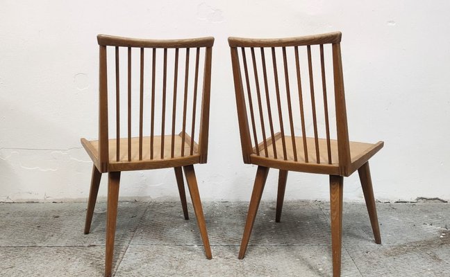 Dining Chairs from Krásná Jizba, Former Czechoslovakia, 1960s, Set of 4-ZWG-1823922