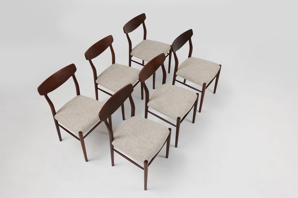 Dining Chairs from Lübke, Germany, 1960s, Set of 6-YSY-1818277