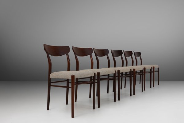 Dining Chairs from Lübke, Germany, 1960s, Set of 6-YSY-1818277