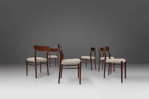 Dining Chairs from Lübke, Germany, 1960s, Set of 6-YSY-1818277