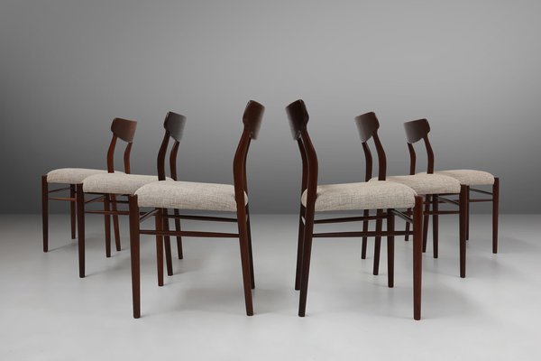 Dining Chairs from Lübke, Germany, 1960s, Set of 6-YSY-1818277