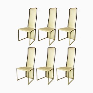 Dining Chairs from Maison Jansen, 1970s, Set of 6-MSC-555534