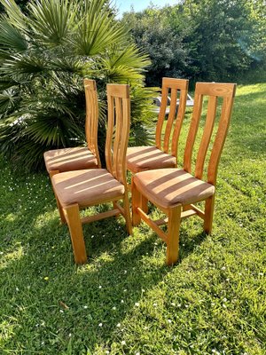 Dining Chairs from Maison Regain, 1970s, Set of 4-EVQ-2043175