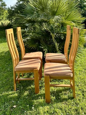 Dining Chairs from Maison Regain, 1970s, Set of 4-EVQ-2043175