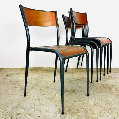 Dining Chairs from Mullca, 1940s, Set of 4-LCQ-1791954