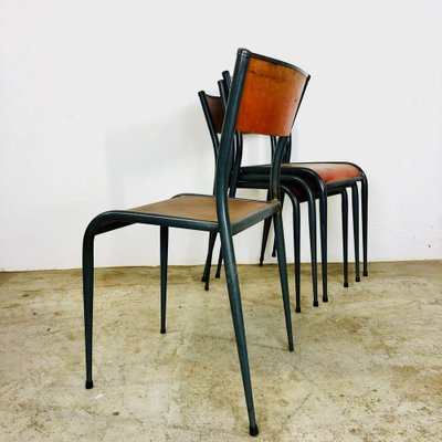 Dining Chairs from Mullca, 1940s, Set of 4-LCQ-1791954