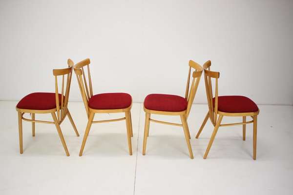 Dining Chairs from Tatra Pravenec, 1970s, Set of 4-TZ-1096084