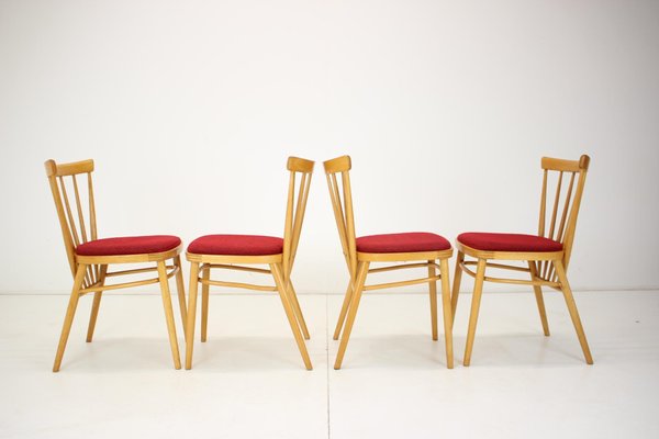 Dining Chairs from Tatra Pravenec, 1970s, Set of 4-TZ-1096084