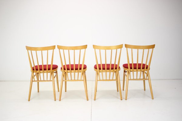 Dining Chairs from Tatra Pravenec, 1970s, Set of 4-TZ-1096084