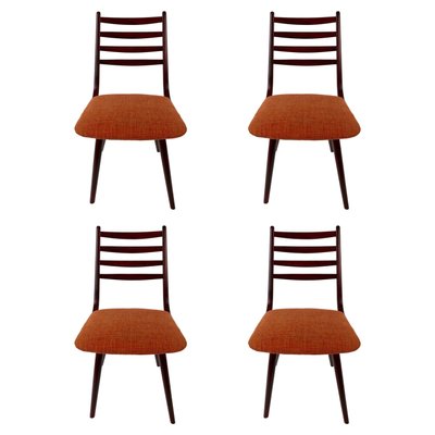 Dining Chairs from Thonet Factory, 1970s, Set of 4-BAF-960365