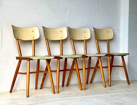 Dining Chairs from Ton, 1960, Set of 4-ALG-2020410