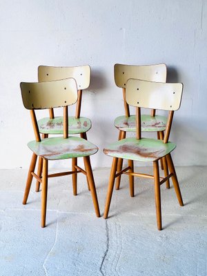 Dining Chairs from Ton, 1960, Set of 4-ALG-2020410