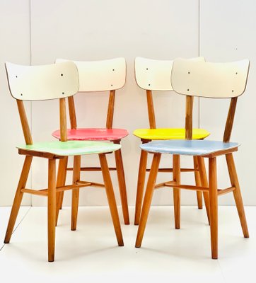 Dining Chairs from Ton, 1960s, Set of 4-ALG-1435959