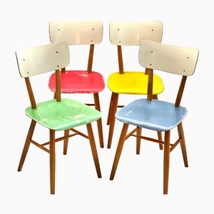 Dining Chairs from Ton, 1960s, Set of 4-ALG-1435959