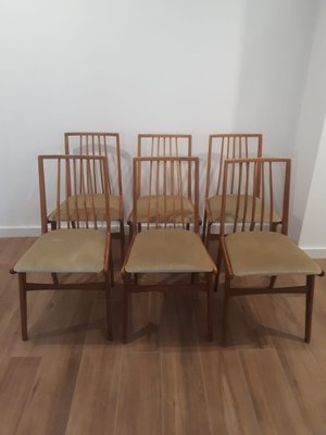 Dining Chairs, Germany, 1960s, Set of 6-DAS-1367016