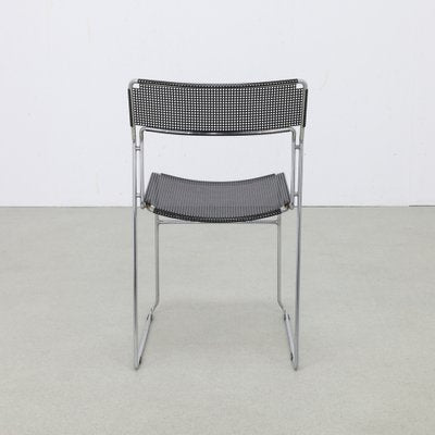 Dining Chairs in Perforated Metal from Arrben, 1980s, Set of 4-RZV-1798091