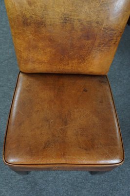 Dining Chairs in Sheep Leather, Set of 4-HPP-1771691