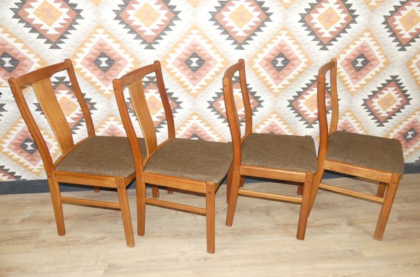 Dining Chairs in Teak from Gangso Mobler, Set of 4-AFE-1371892